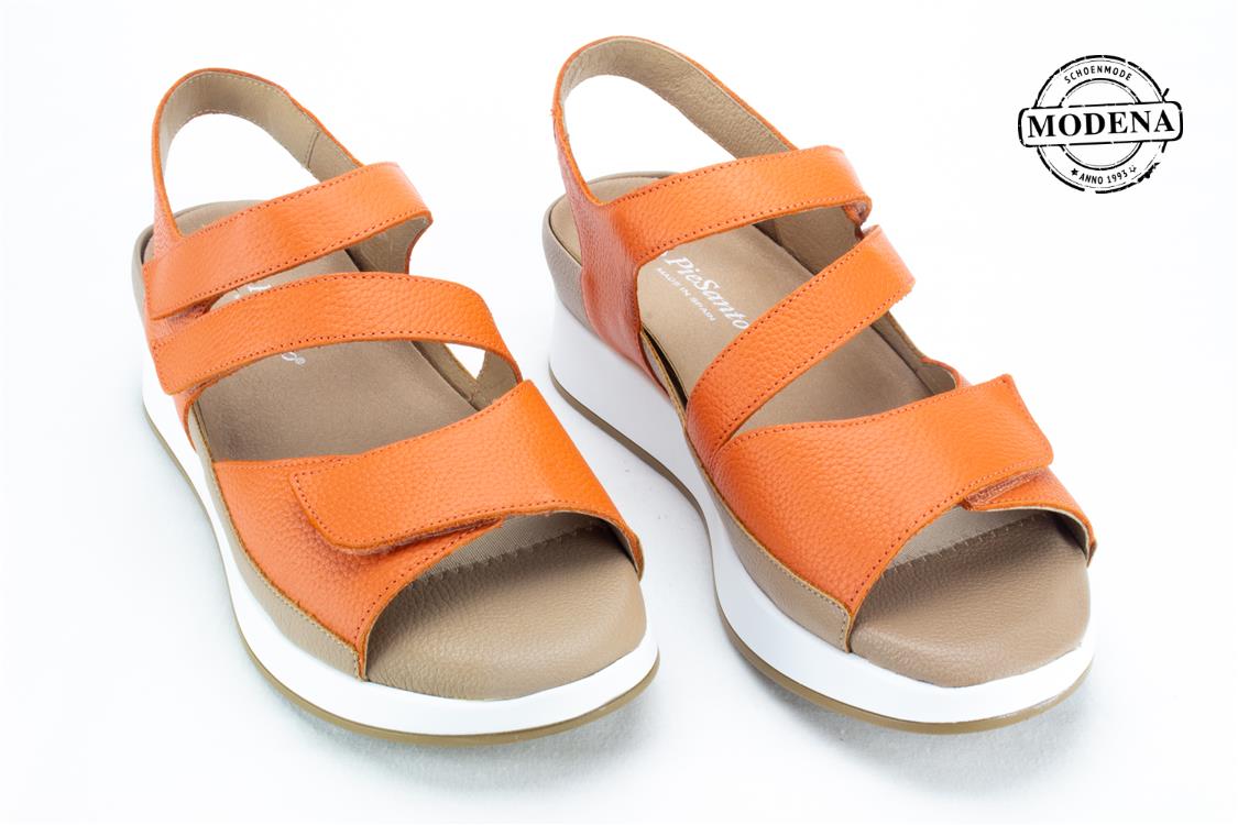 Modena schoenmode - sandaal - oranje sandaal