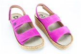collectie damesschoenen - model ROZE SANDAAL KURKZOOL