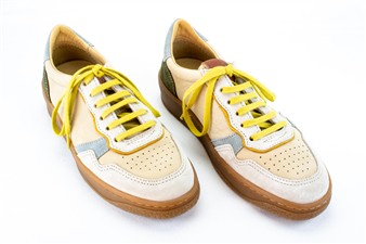 MULTI CREAM-YELLOW SNEAKER GEO