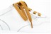 Afb. Detail C van WIT SNEAKER CAMEL VETER