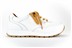 Afb. Detail D van WIT SNEAKER CAMEL VETER
