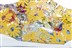 Afb. Detail C van GEEL METALIC BLOEMEN LAGE