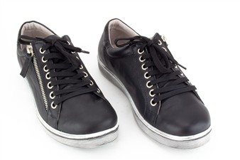 ZWART LAGE BASKET ZIJ-RITS