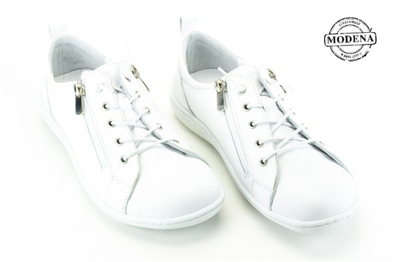 Detailpagina - Ander damesschoenen model: WIT LAGE 2 RITSEN ELASTISCHE V