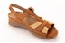 Afb. Detail B van COGNAC MIX SANDAAL NATURFOOT