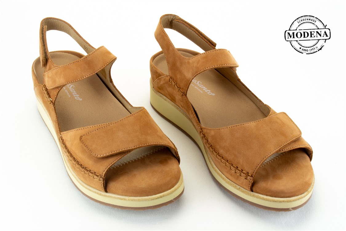 Modena schoenmode - sandaal - cammel nubuck sandaal