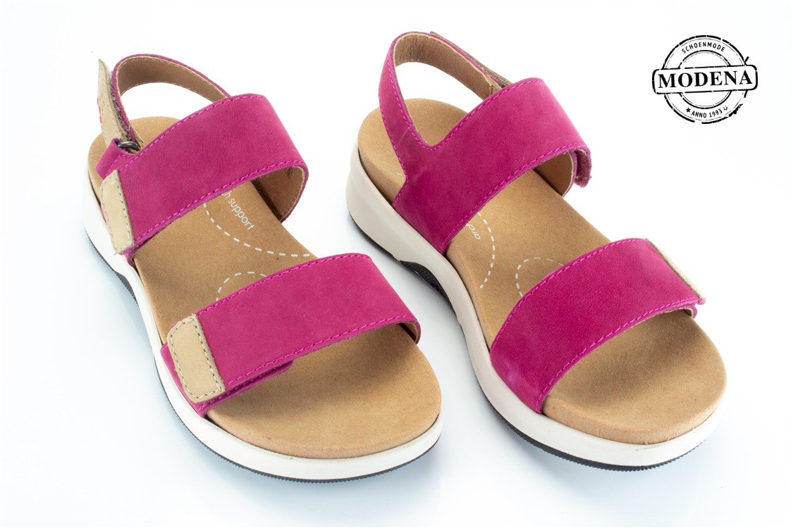 Modena schoenmode - sandaal - fuxia sandaal