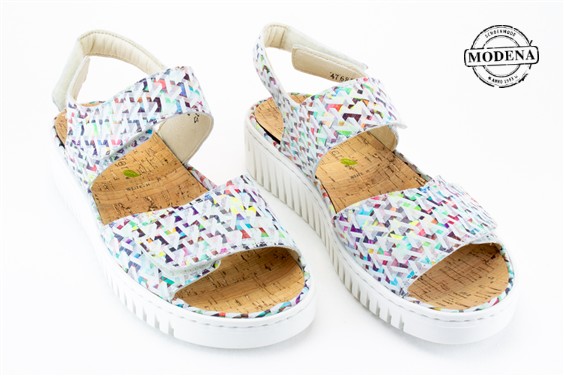 Detailpagina - Ander damesschoenen model: KLEURTJES SANDAAL VELCRO