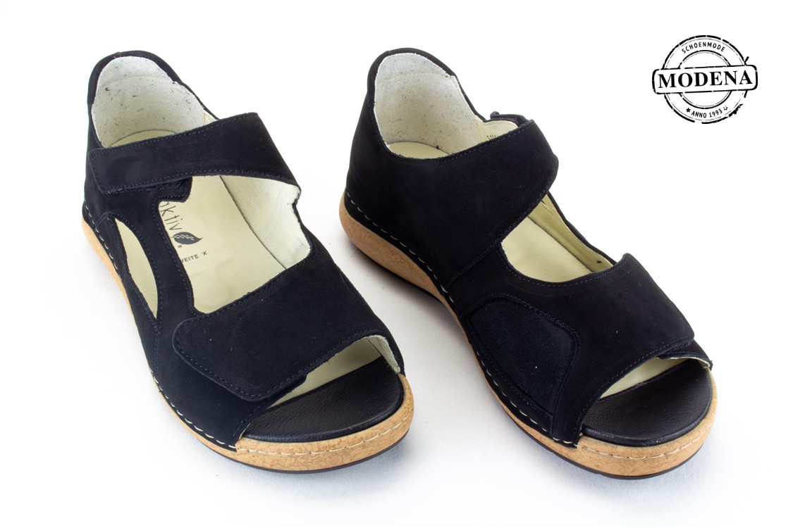 Modena schoenmode - toe hiel - zw sandaal toe hiel