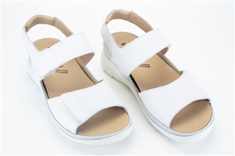 WIT SANDAAL VELCRO