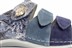 Afb. Detail C van BLAUW SLIPPER 3 VELCRO