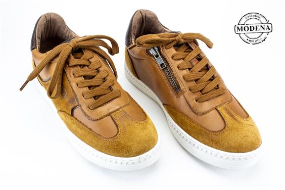 Detailpagina - Ander damesschoenen model: CAMEL LAGE SNEAKER VETER-RITS