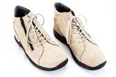 collectie damesschoenen - model TAUPE HOGE VETERSCHOEN WHY