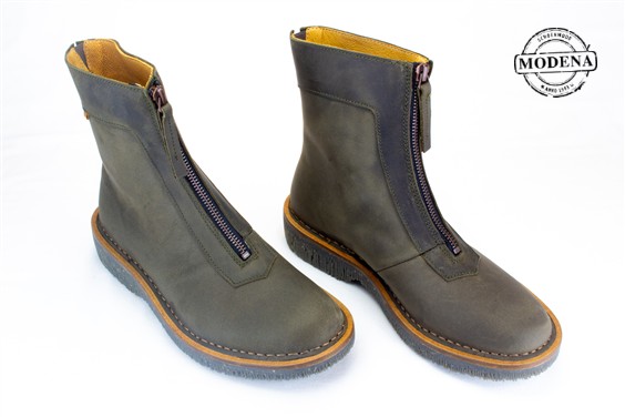 Detailpagina - Ander damesschoenen model: KHAKI BOTJE RITS VOLCANO