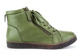 OLIVE HOGE BASKET ZIJ-RITS - Khaki