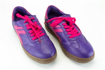 PAARSE SNEAKER FUXIA STREEP
