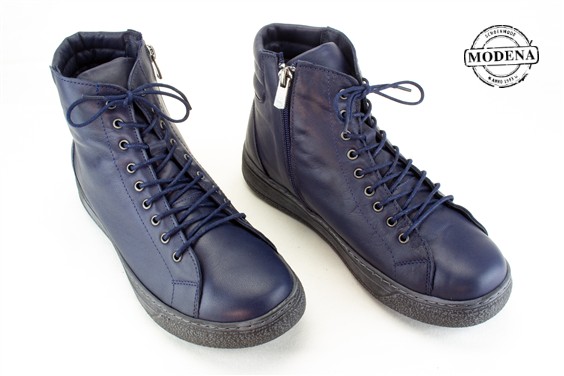 Detailpagina - Ander damesschoenen model: D BLAUW HOGE BASKET BOORD