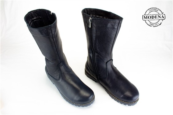 Detailpagina - Ander damesschoenen model: ZWART LAARS MILITARY