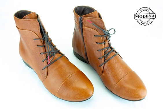 Detailpagina - Ander damesschoenen model: COGNAC VETERBOTJE GUAD