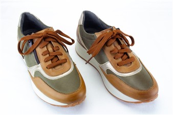 CAMEL MIX SNEAKER VETER-RITS