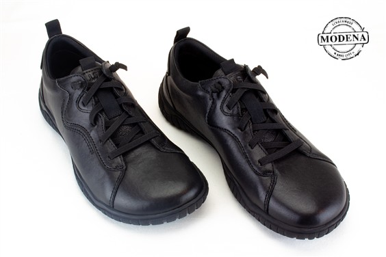 Detailpagina - Ander damesschoenen model: ZWART LAGE SOEPELE ELASTIEK