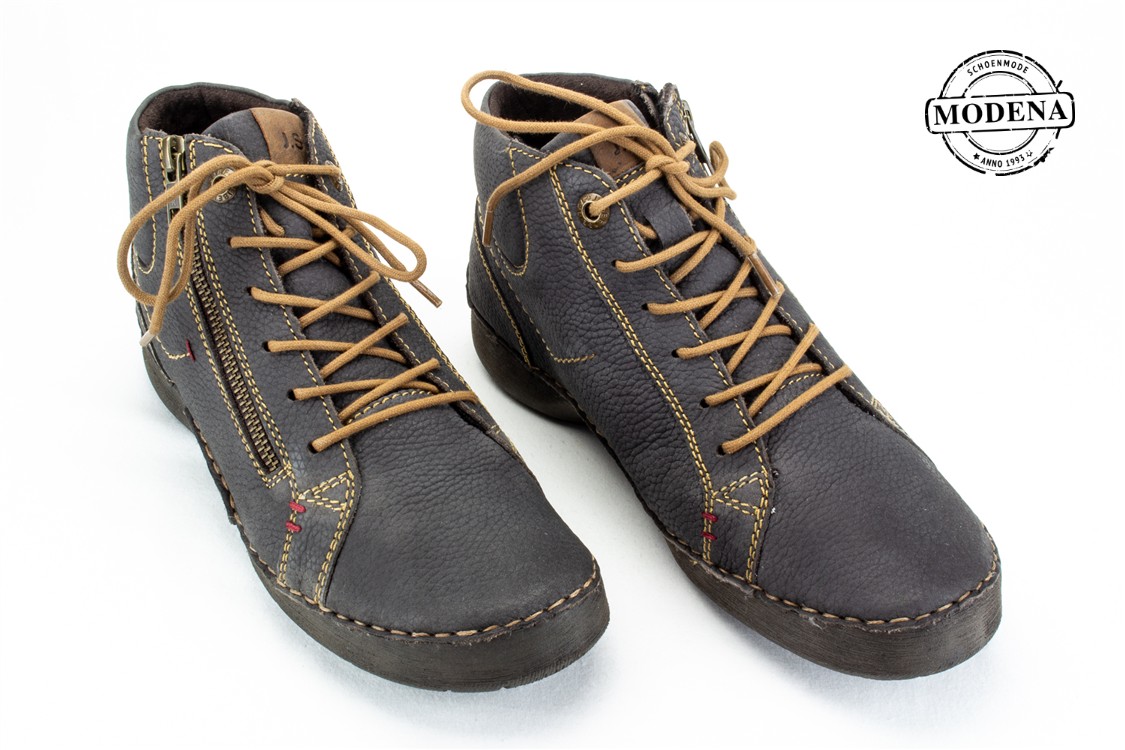 Modena schoenmode - fergey - grijs veter rits