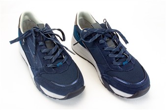DONKERBLAUW MIX SNEAKER RITS