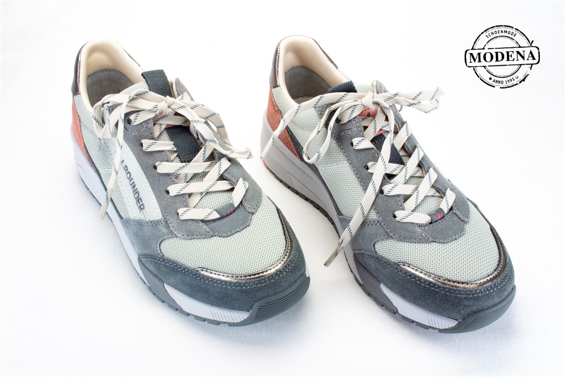 Modena schoenmode - sneaker - grijs mix sneaker