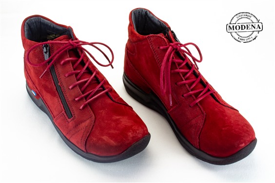 Detailpagina - Ander damesschoenen model: ROOD HOGE VETERSCHOEN WHY