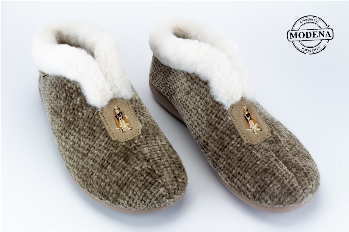 Modena schoenmode - hoog op - taupe hoog op