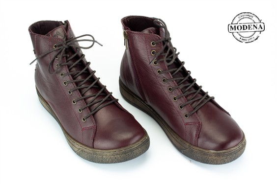 Detailpagina - Ander damesschoenen model: BORDO HOGE BASKET STOERE ZOOL