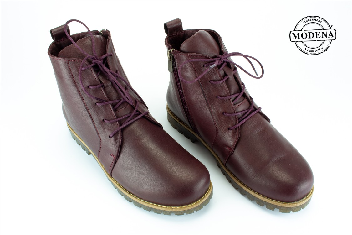 Modena schoenmode - military veter - bordo veter military