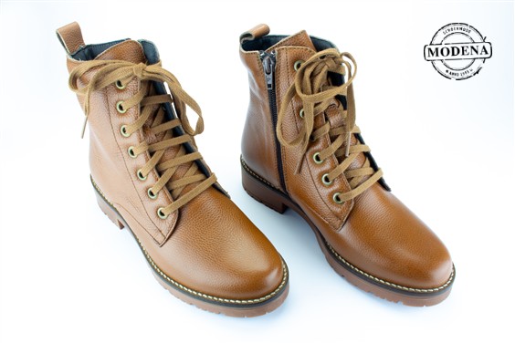 Detailpagina - Ander damesschoenen model: CAMEL VETERLAARSJE PLATTE HAK