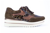 COGNAC MIX SNEAKER K-BREEDTE - Cognac