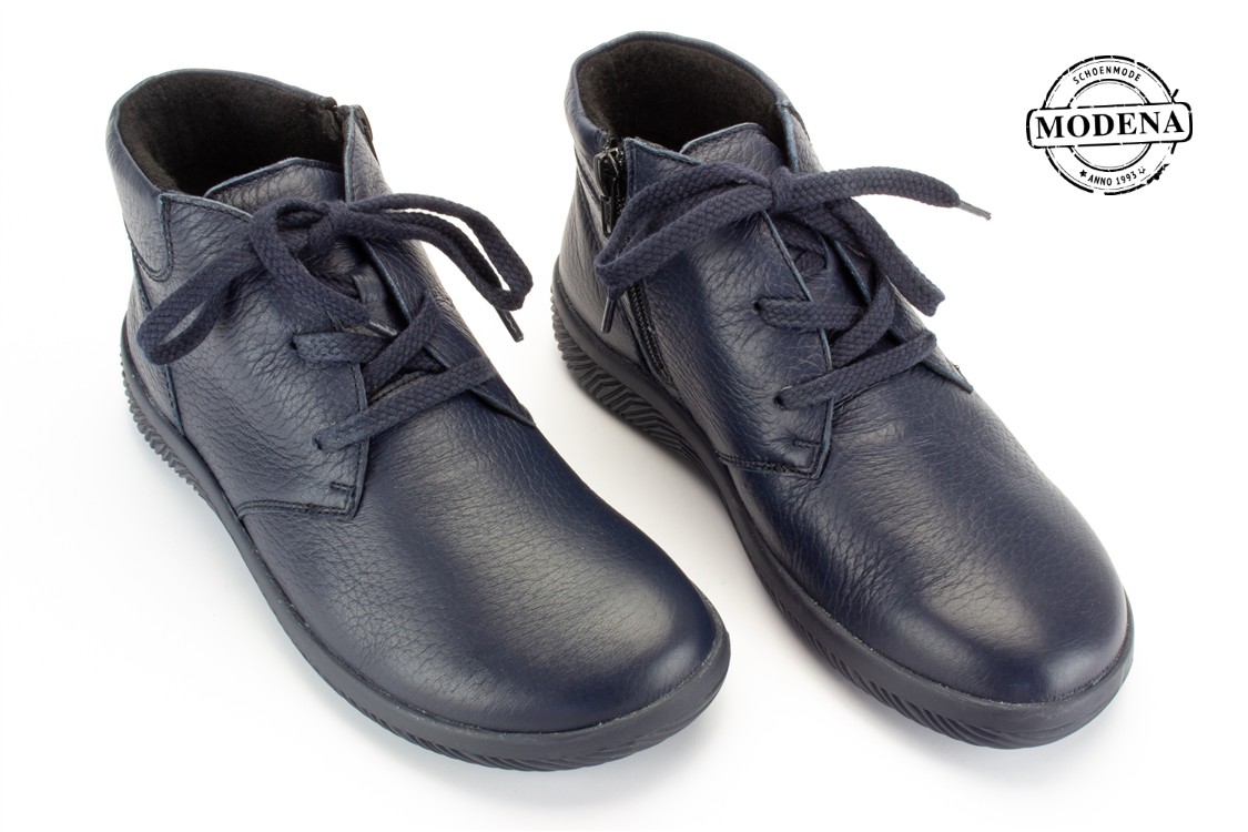 Modena schoenmode - Roya - blauw veter roya
